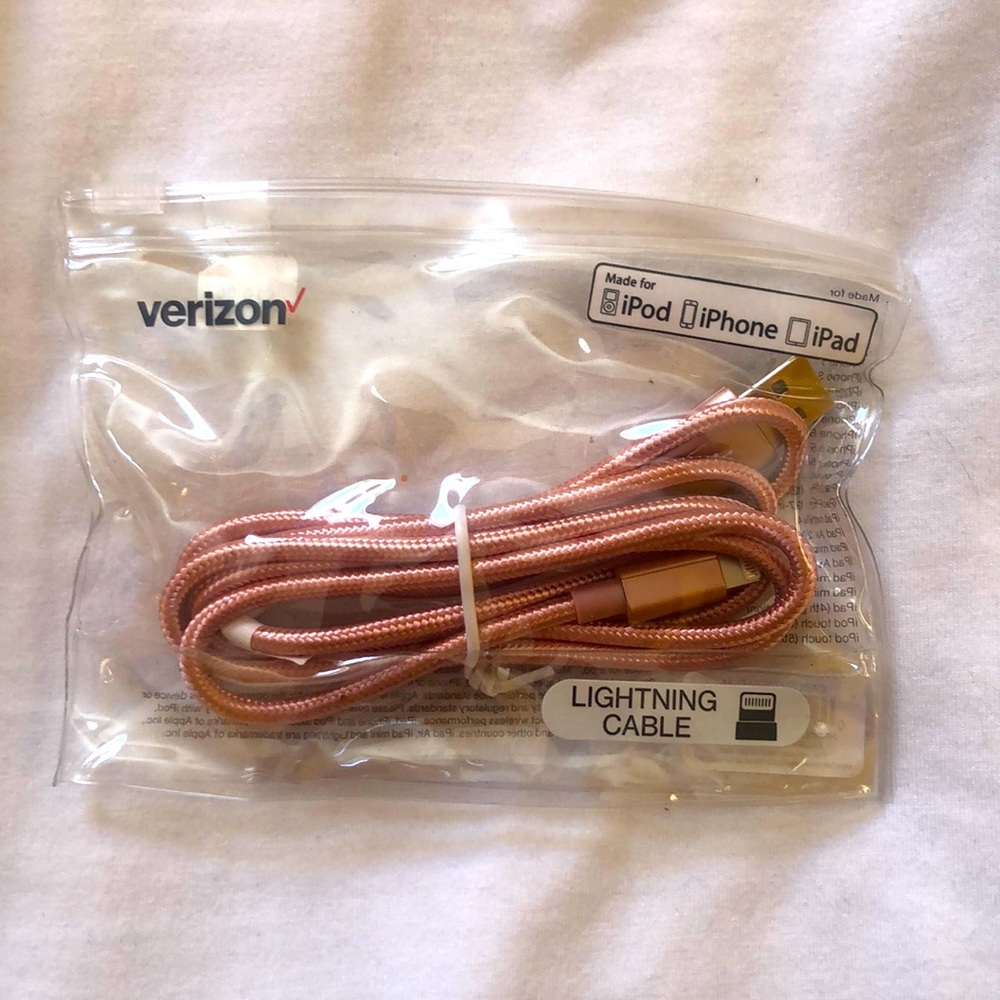 BRAND NEW Pink Lighting Cable